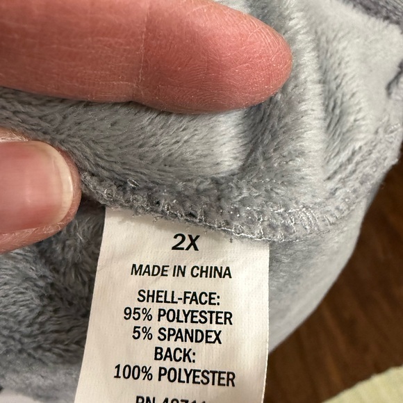 Falls Creek Gray Soft Shell Coat with Neon Green Zippers - Picture 6 of 7